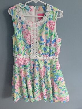 Lilly Pulitzer Girls Dress Size 10